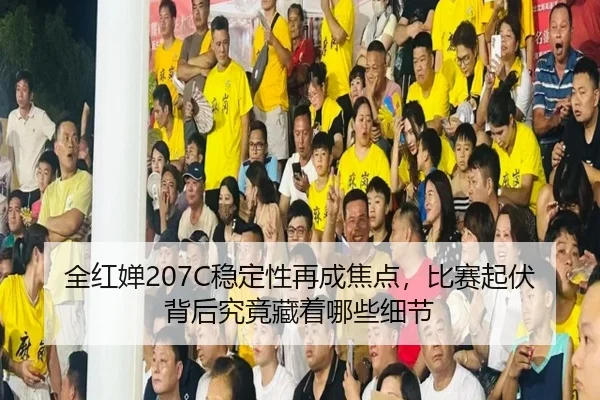 全红婵207C稳定性再成焦点，比赛起伏背后究竟藏着哪些细节